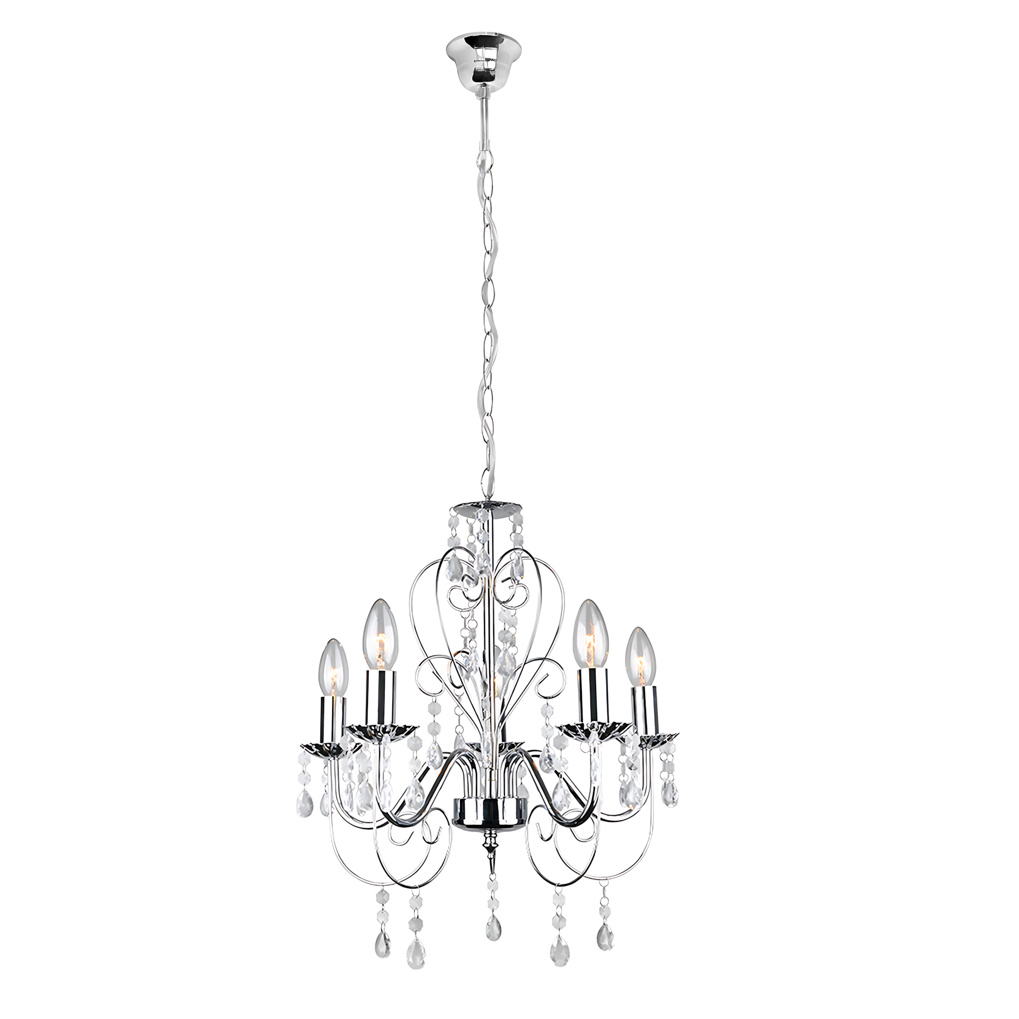 Mennyezeti Lámpa Ebt008-5cp Chrome 1